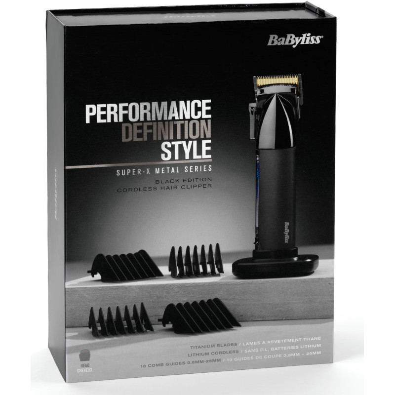 Машинка для стрижки Babyliss Super-X Metal Series E991E