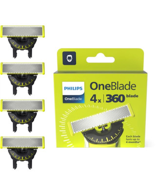  Леза змінні Philips OneBlade 360 QP440/50 4 шт