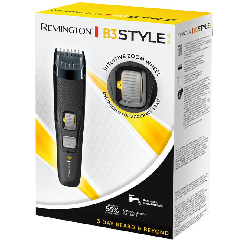 Тример для бороди та вусів Remington Style Series B3 MB3000