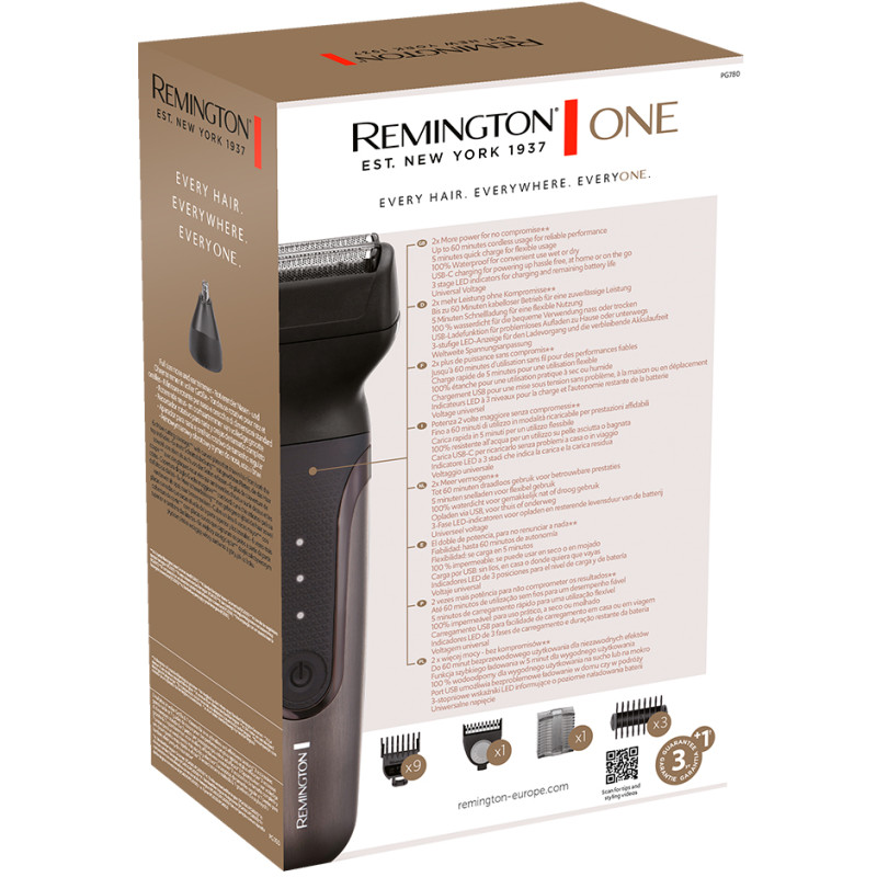 Тример Remington PG780 E51 REM One TotalBody Multigroomer