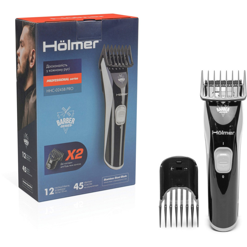 Машинка для стрижки Holmer HHC-0245B PRO