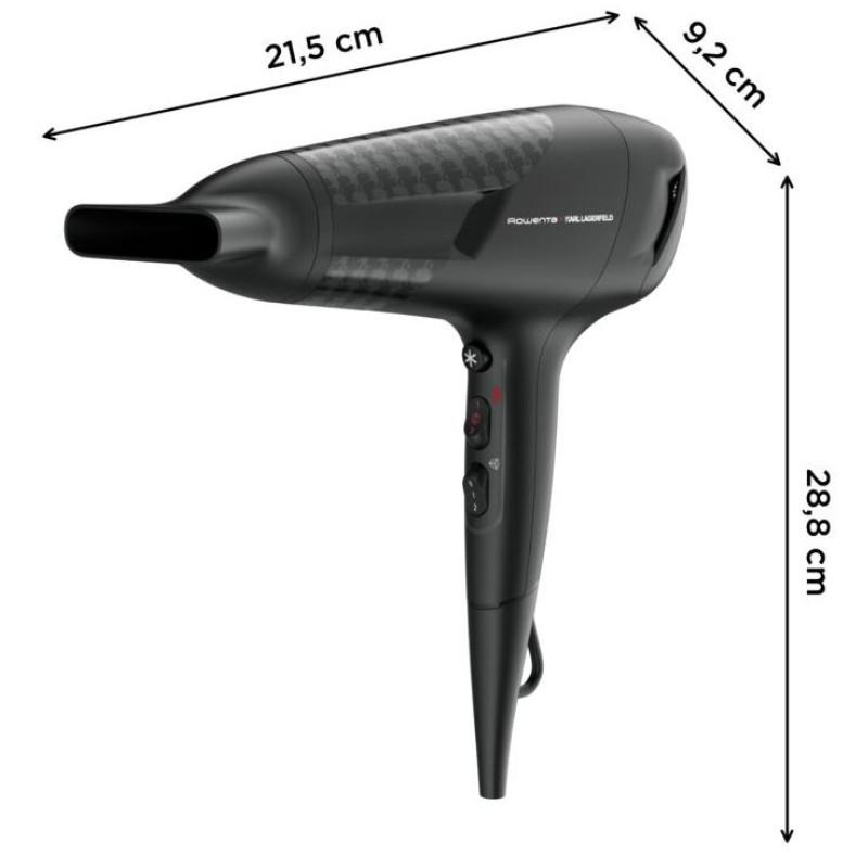 Фен Rowenta STUDIO DRY x KARL LAGERFELD CV581LF0