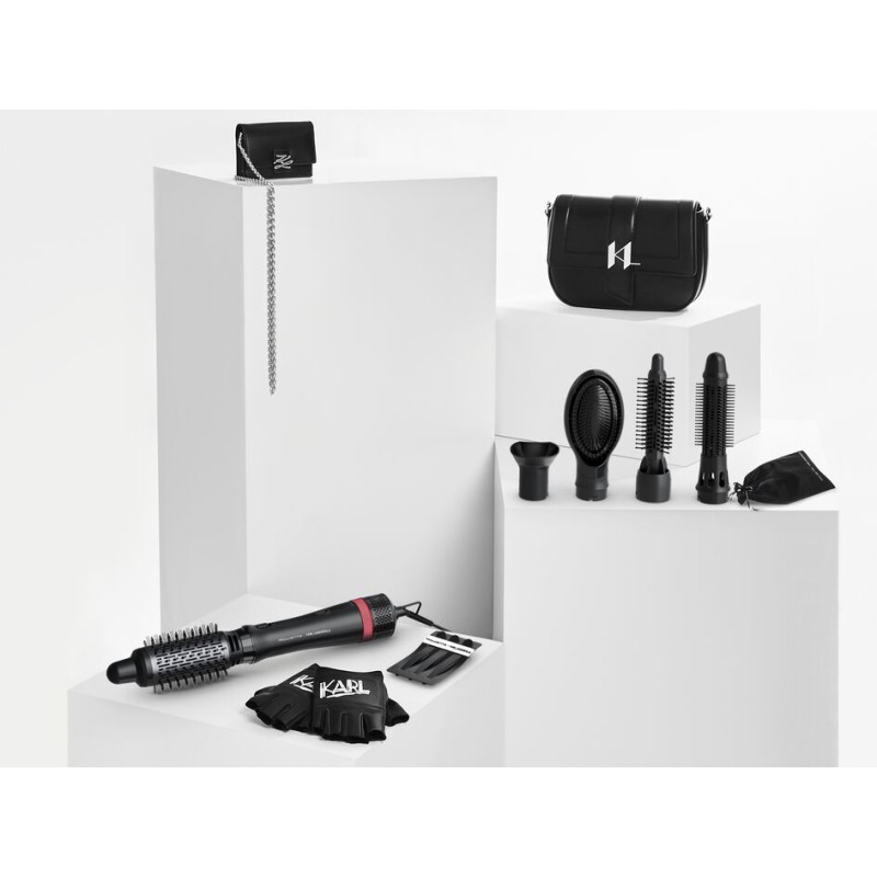 Rowenta x KARL LAGERFELD Express Style Fan Brush CF635LF0