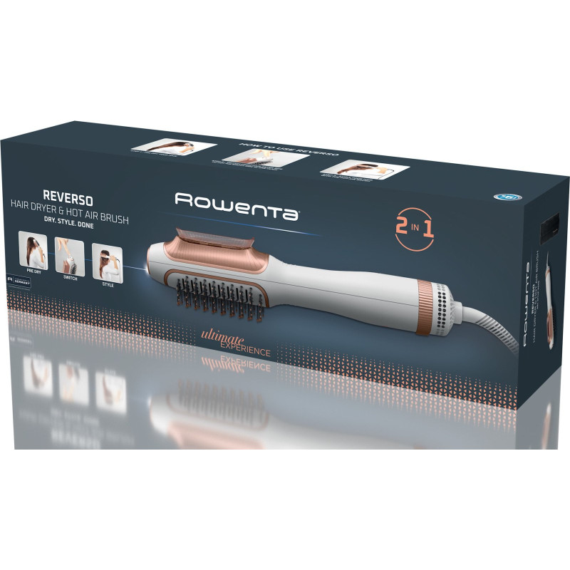 Фен-щітка Rowenta Reverso Dry&Brush 2в1 CF9820F0