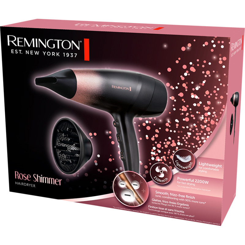 Фен Remington ROSE SHIMMER D5305