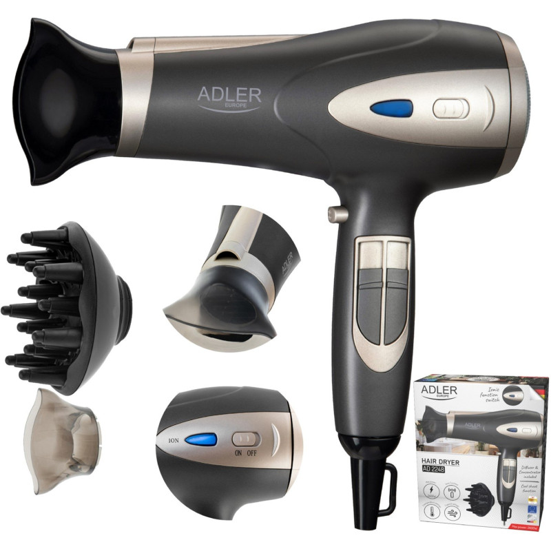 Фен Adler AD 2248 grey champane