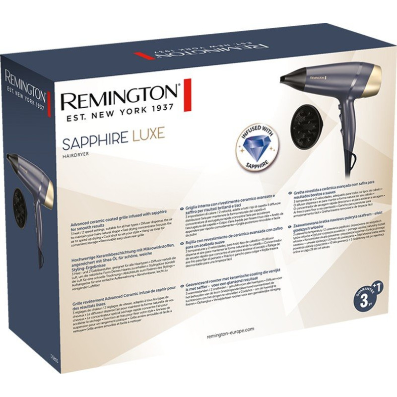 Фен Remington Sapphire Luxe D5805