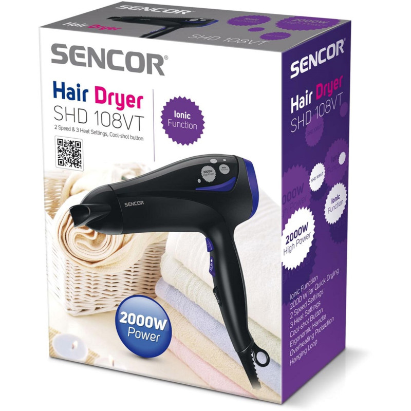 Фен SENCOR SHD 108VT