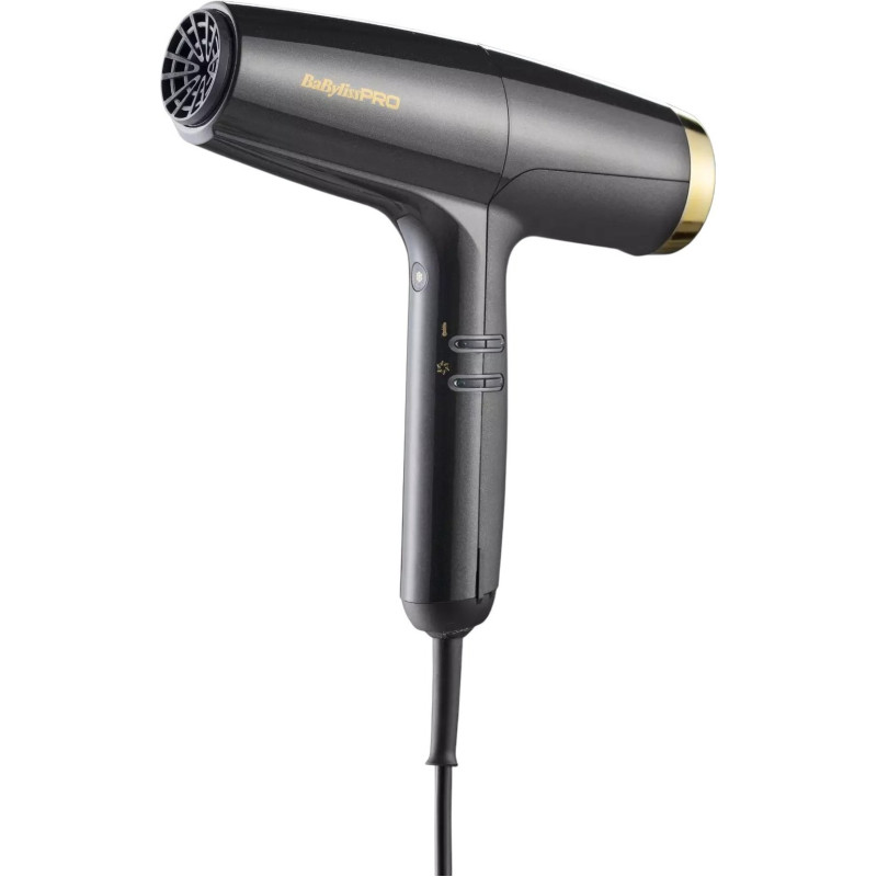 Фен Babyliss Pro Falco Grey&Gold BAB8550E