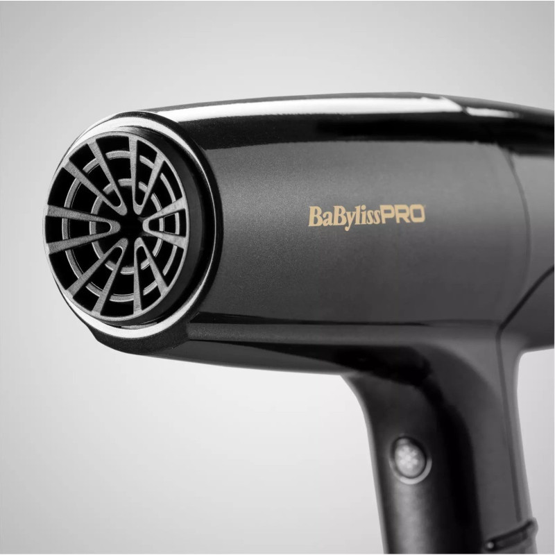 Фен Babyliss Pro Falco Grey&Gold BAB8550E