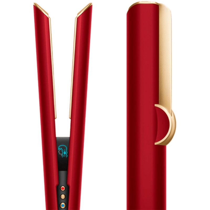 Випрямляч Dyson HТ01 Airstrait Red Velvet/Gold (596931-01)