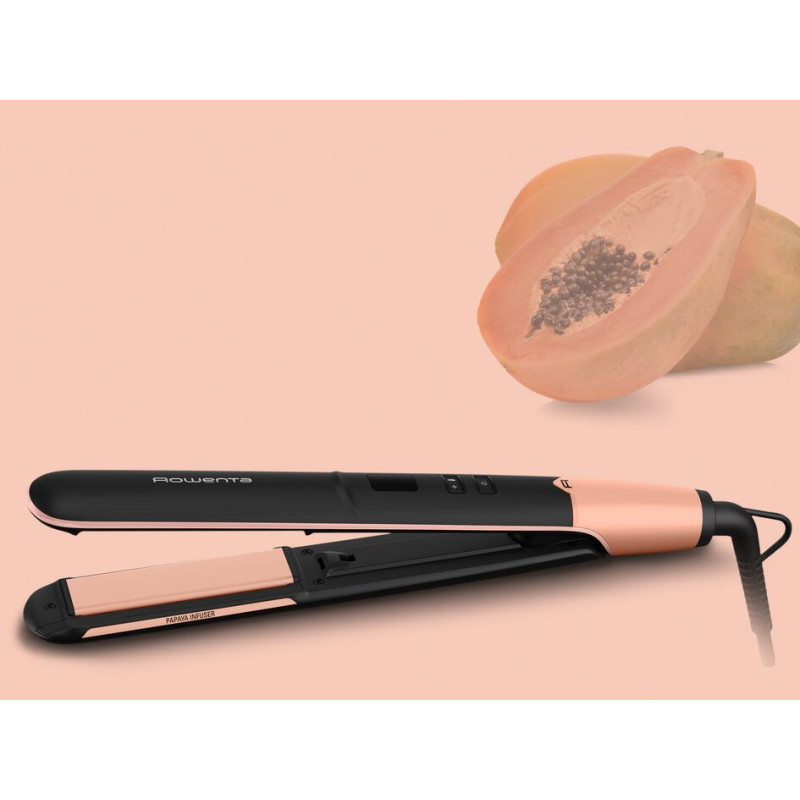 Випрямляч для волосся Rowenta EXPRESS SHINE PAPAYA SF4620F0