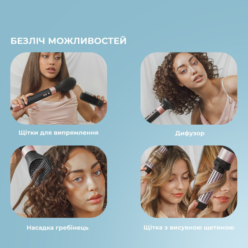 Мультисталер Cecotec Bamba CeramicCare 14in1 AirGlam Black (CCTC-00251)