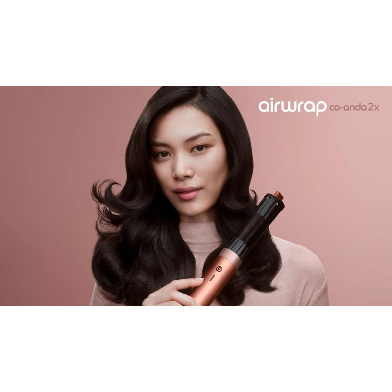 Мультистайлер Dyson Airwrap Co-anda2x Multi Hair Styler Straight+Wavy Amber Silk (143034-01)