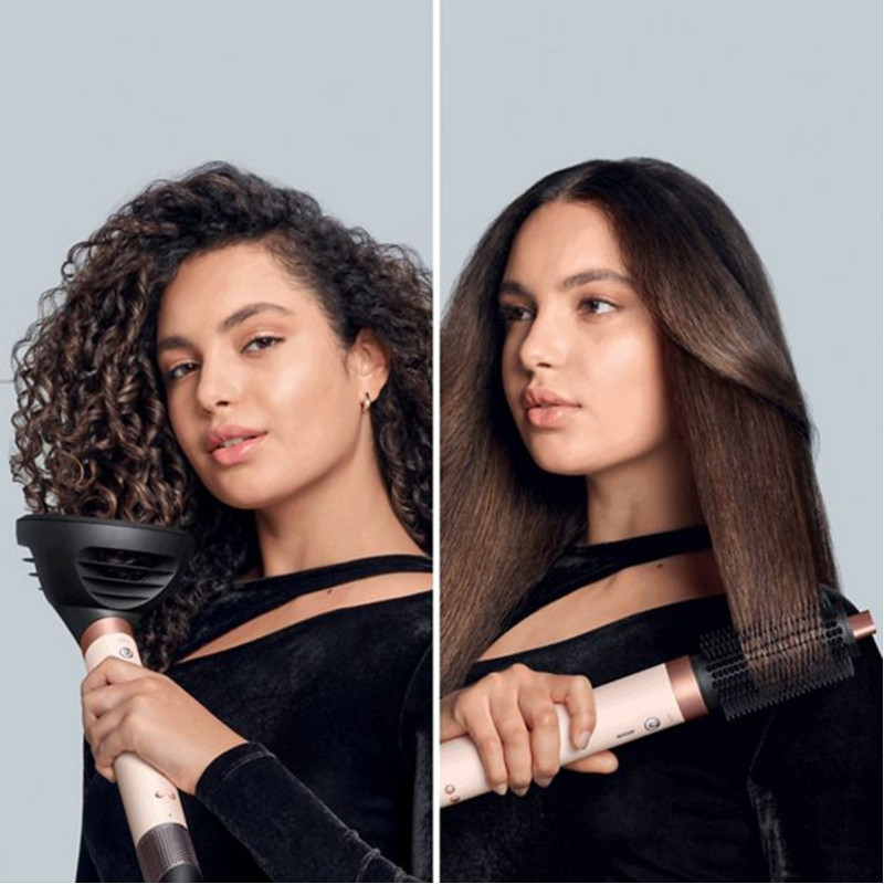 Мультистайлер Dyson Airwrap Co-anda2x Multi-styler & Dryer Curly+Coily Jasper Plum EU (598952-01)