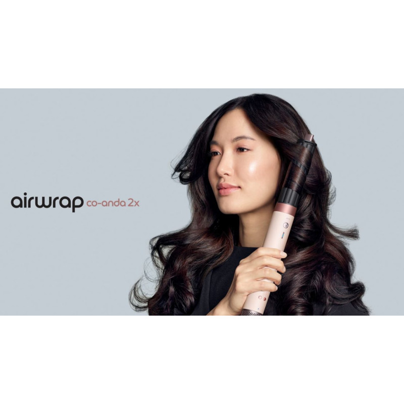 Мультистайлер Dyson Airwrap Co-anda2x Multi-styler & Dryer Straight+Wavy - Ceramic Pink/Rose Gold (598757-01)