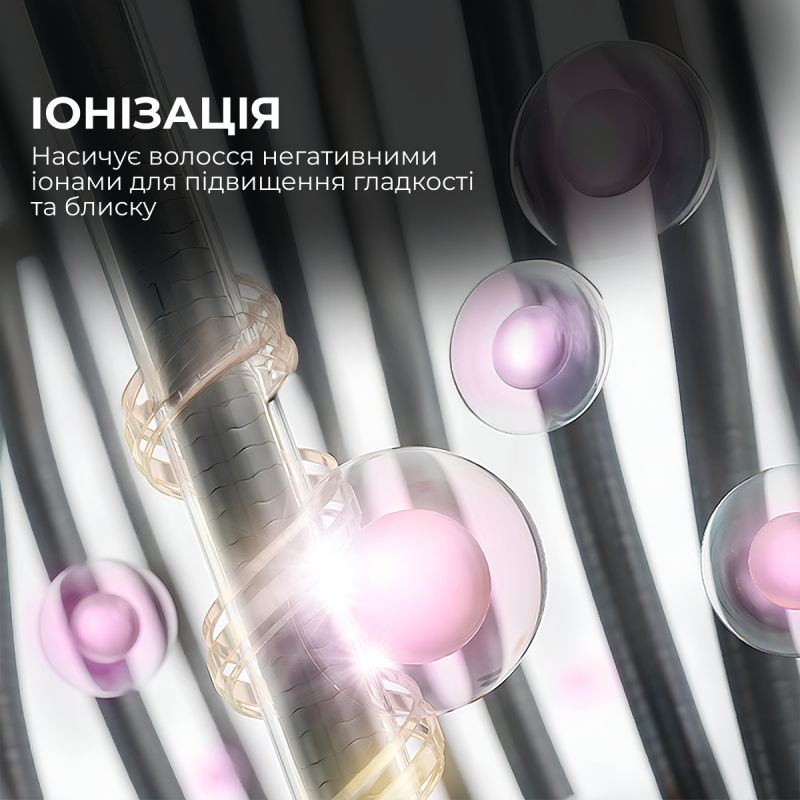 Плойка Cecotec Bamba Ceramic Care 2in1 AirGlam Black (CCTC-00244)