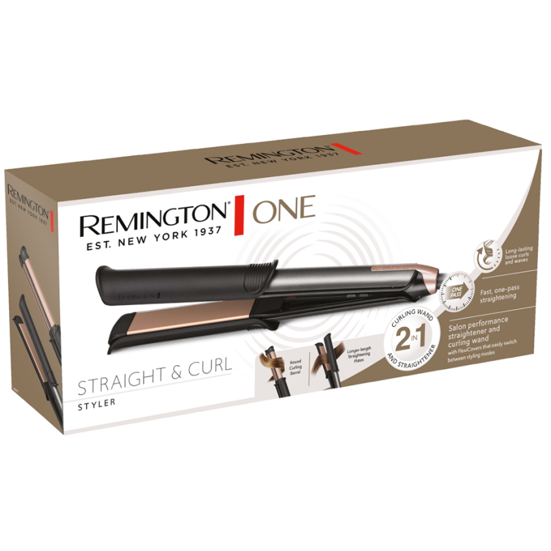 Стайлер Remington ONE STRAIGHT & CURL S6077