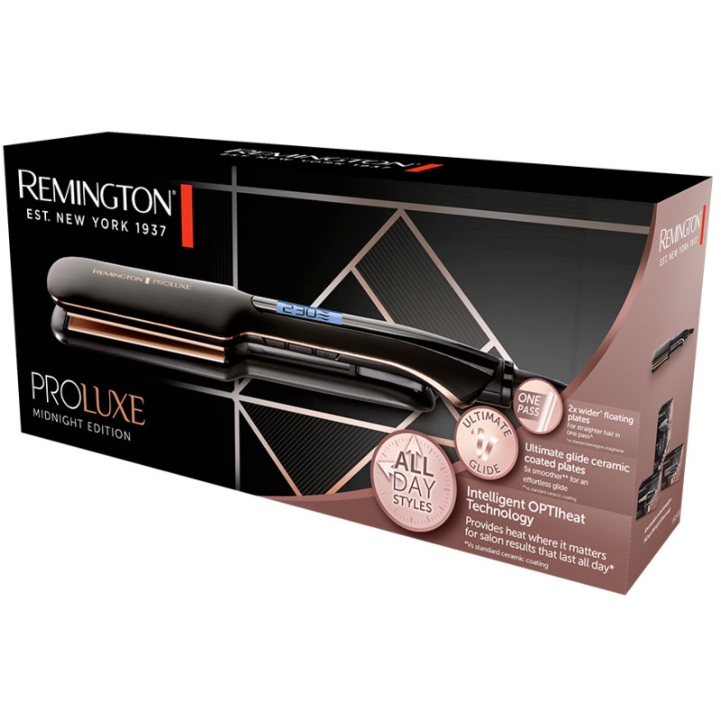 Випрямляч REMINGTON S9150B PROluxe Midnight Wide Plate Straightener