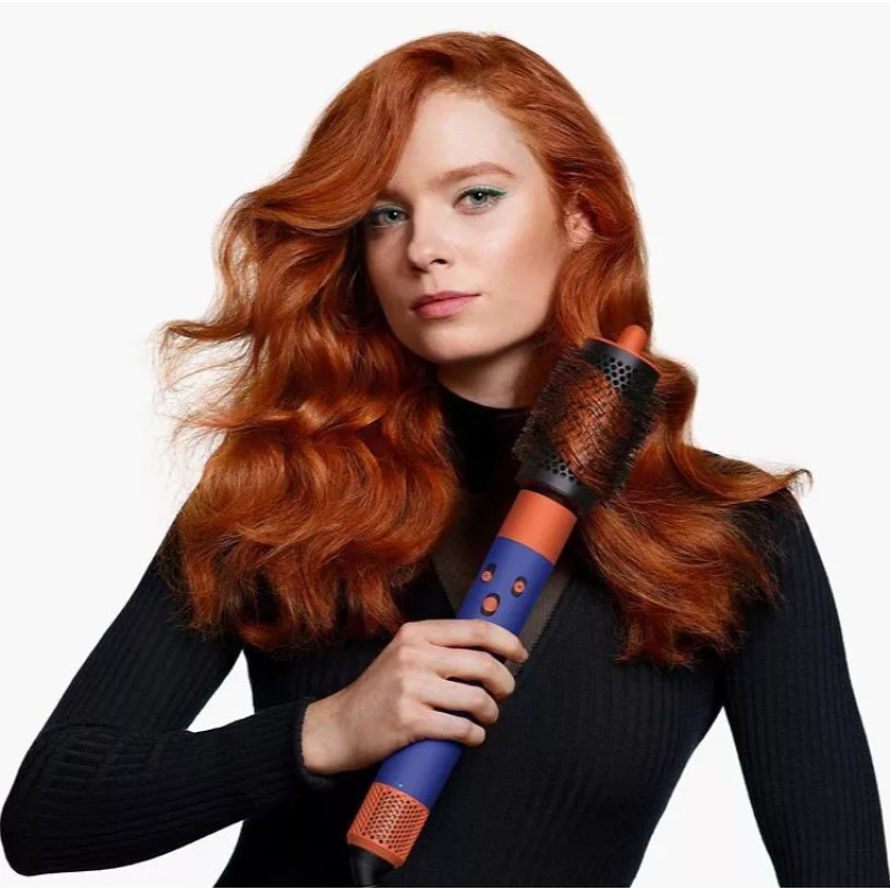 Мультистайлер Dyson Airwrap ID Multi-Styler і Dryer Curly+Coily Vinca Blue/Topaz (533759-01)