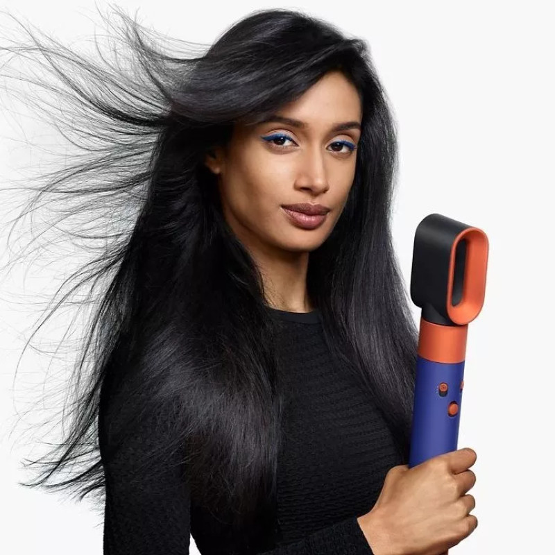 Мультистайлер Dyson Airwrap ID Multi-Styler і Dryer Curly+Coily Vinca Blue/Topaz (533759-01)