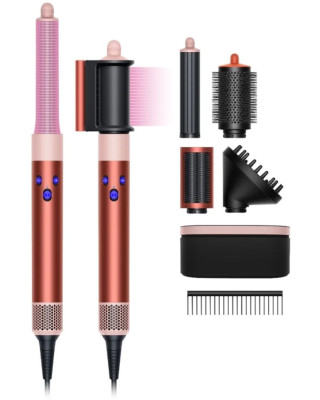 Мультистайлер Dyson Airwrap Long Volumise Strawberry Bronze/Blush Pink (581840-01)