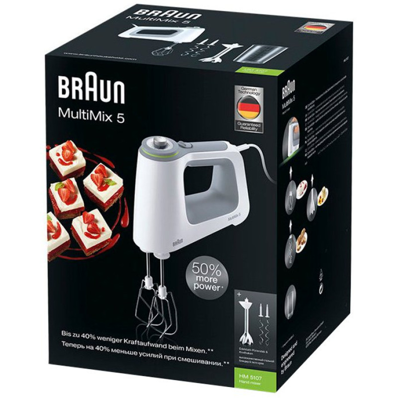 Міксер BRAUN HM 5107 WHITE