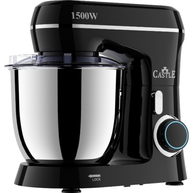 Міксер CASTLE CM-01B тістоміс (1500Вт, чорний)