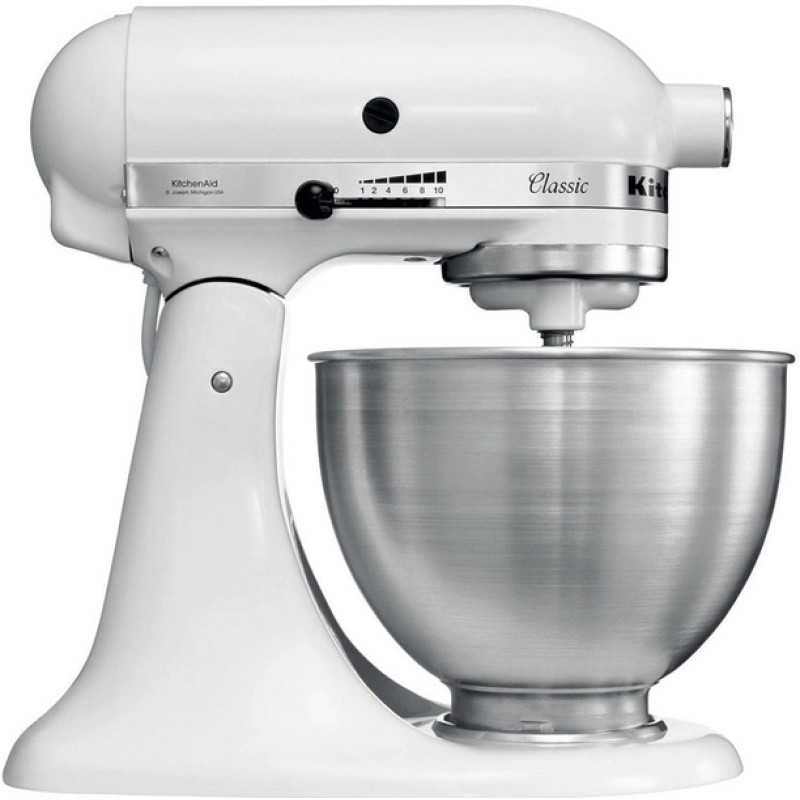 Планетарний міксер KitchenAid CLASSIC 5K45SSEWH
