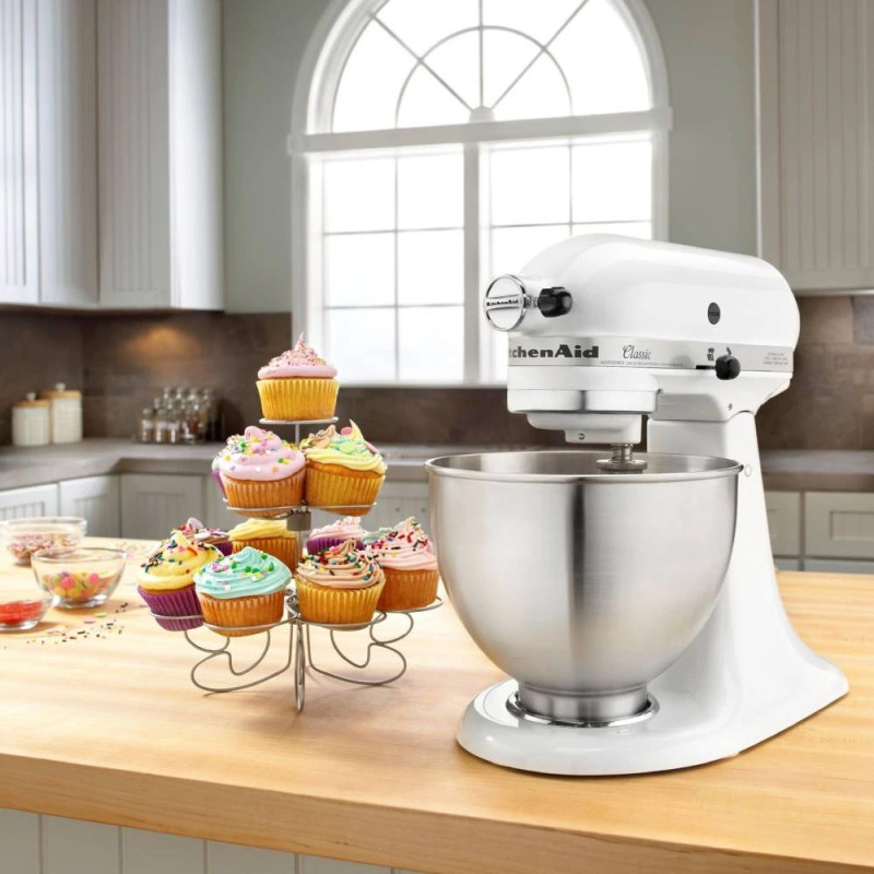 Планетарний міксер KitchenAid CLASSIC 5K45SSEWH