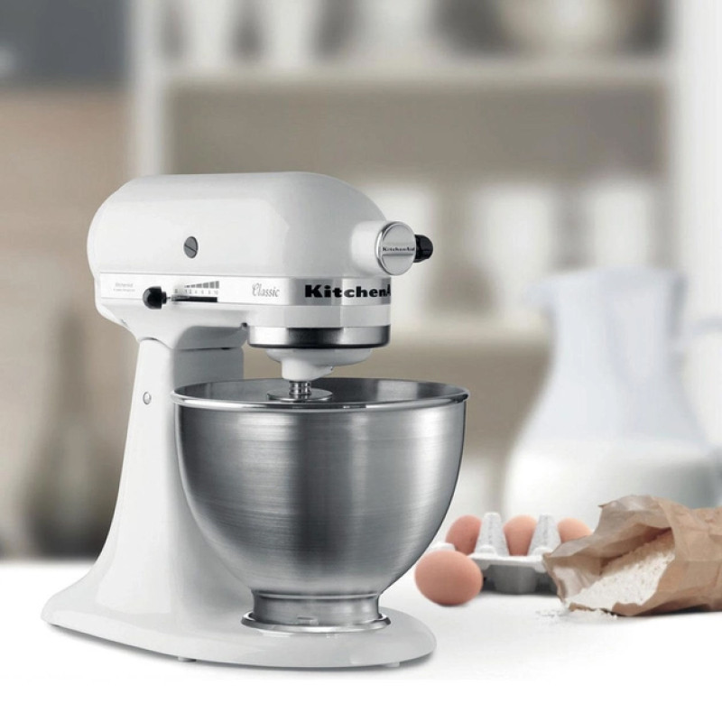 Планетарний міксер KitchenAid CLASSIC 5K45SSEWH
