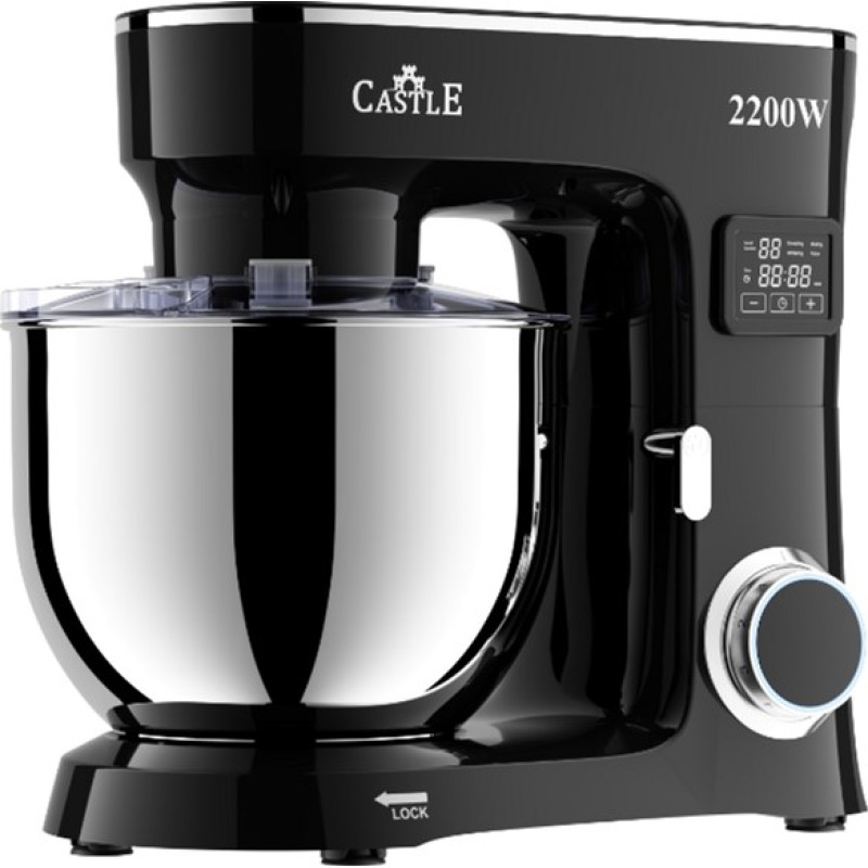 Міксер CASTLE CM-03B тістоміс (2200Вт, чорний)