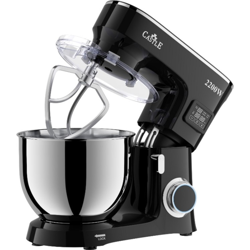 Міксер CASTLE CM-03B тістоміс (2200Вт, чорний)