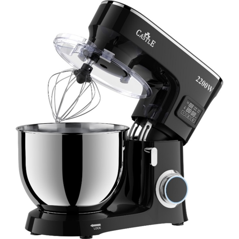 Міксер CASTLE CM-03B тістоміс (2200Вт, чорний)