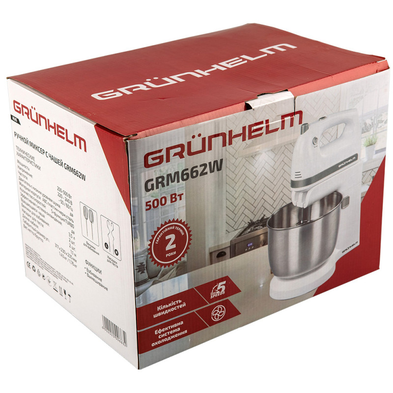 Міксер GRUNHELM GRM662W