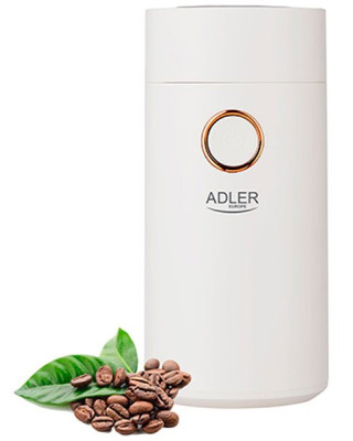 Кавомолка Adler AD 4446 white gold