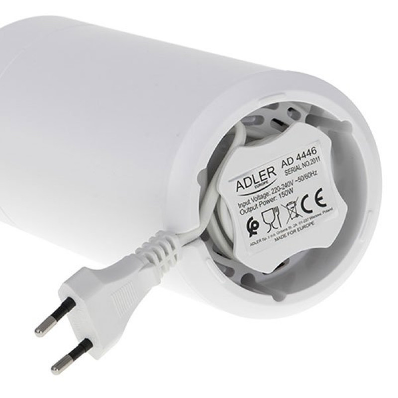 Кавомолка Adler AD 4446 white gold