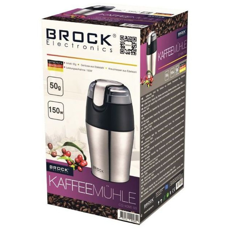 Кавомолка BROCK CG 4050 SS