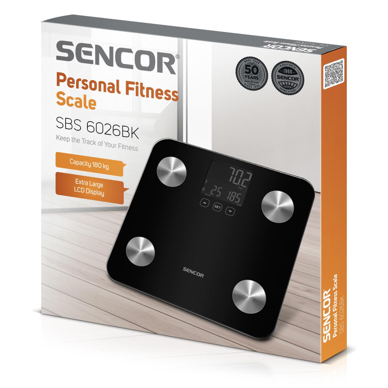 Ваги підлогові Sencor SBS 6026BK
