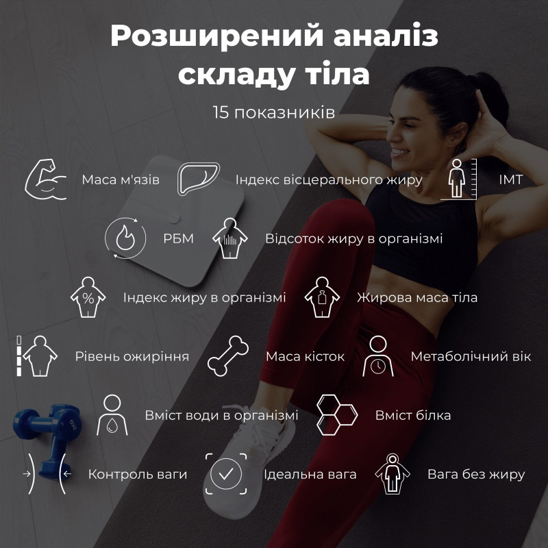 Ваги для підлоги AENO BS1S (ABS0001S)