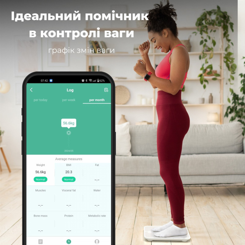 Ваги для підлоги AENO BS1S (ABS0001S)