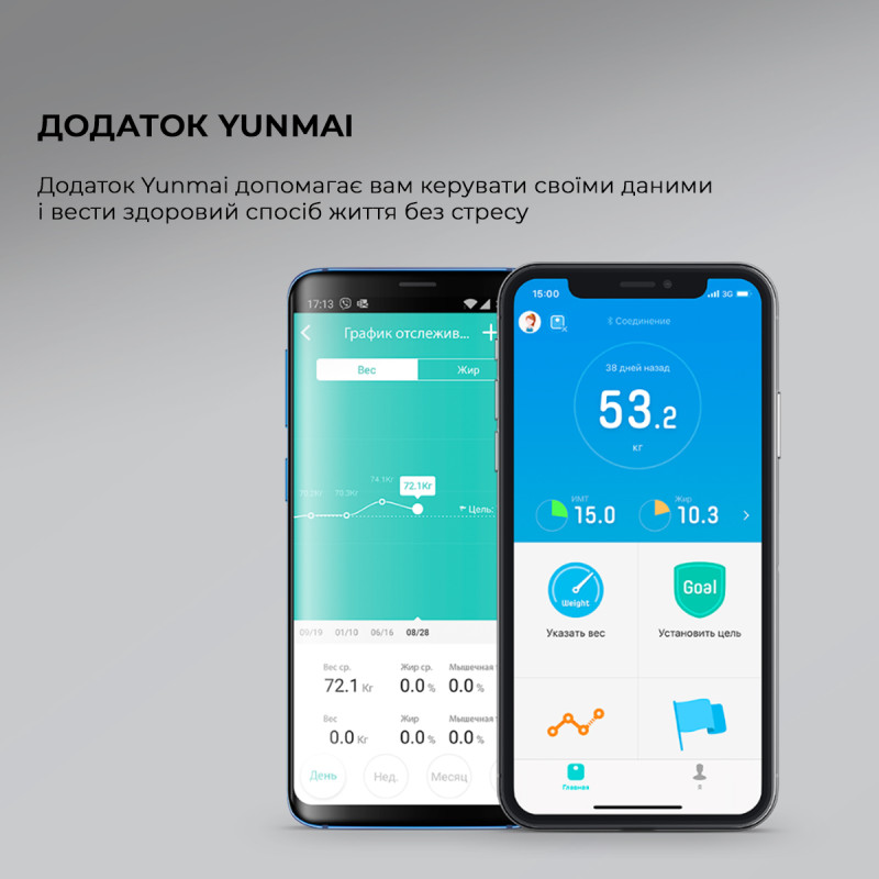 Ваги для підлоги Yunmai Pro Black (M1806CH-BK)