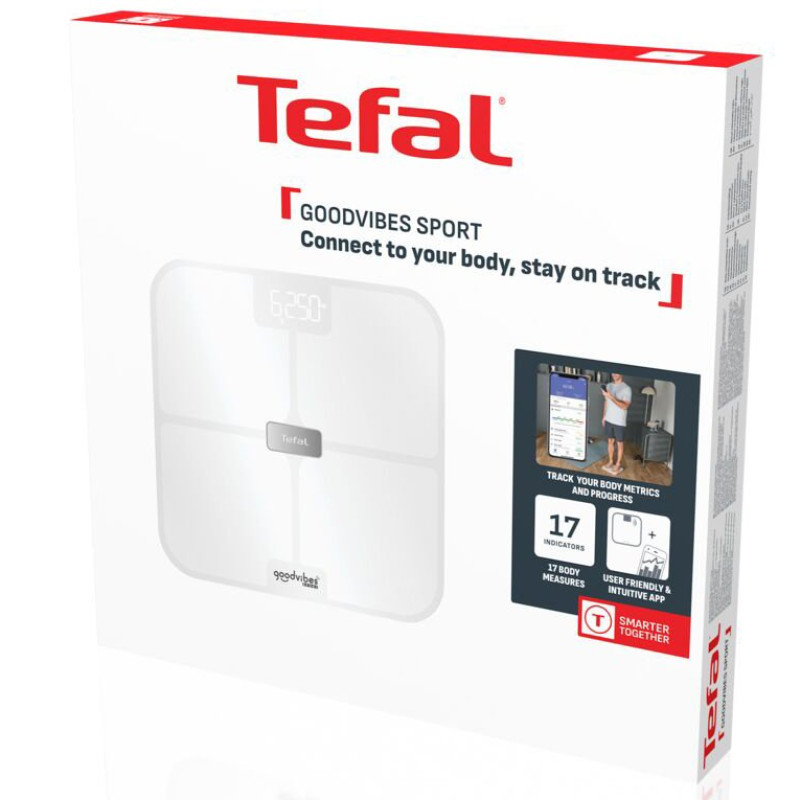 Ваги підлогові Tefal Goodvibes Sport BM9740F0