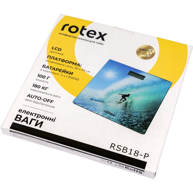 Ваги для підлоги Rotex RSB18-P