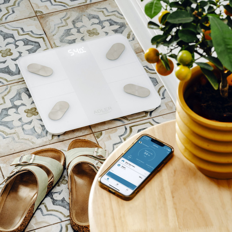 Ваги для підлоги Adler AD 8186 white