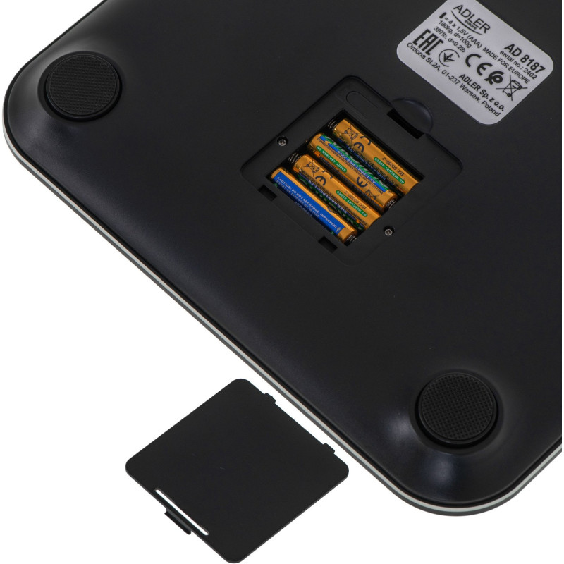 Ваги для підлоги Adler AD 8187 black