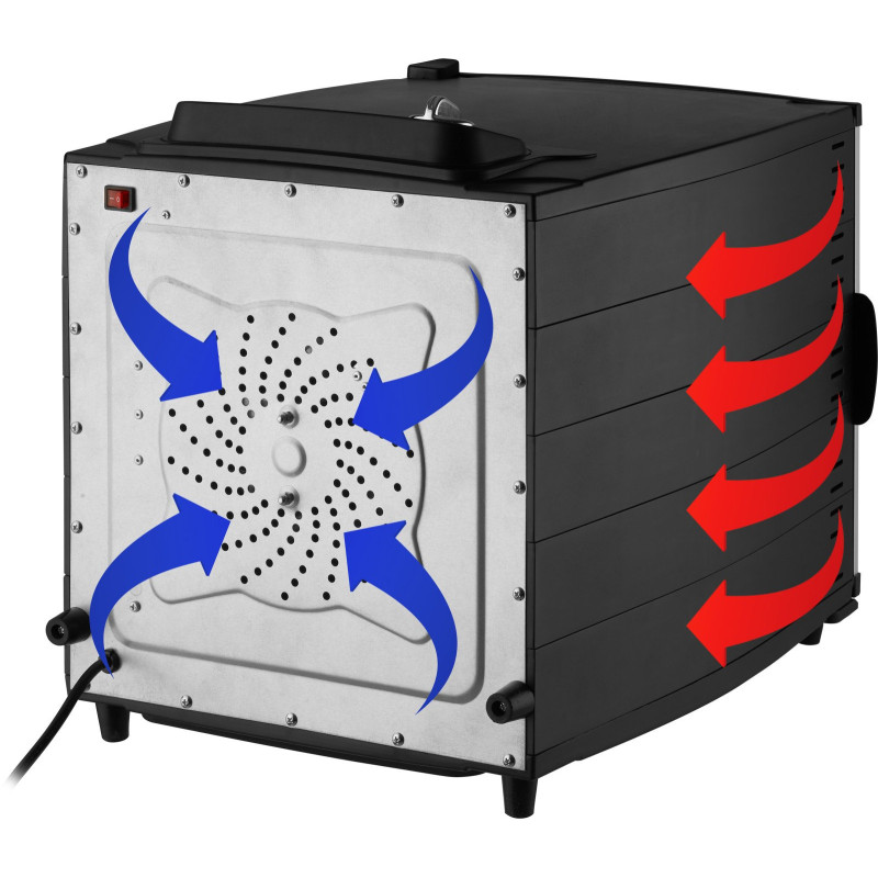 Сушка для продуктів Sencor SFD 7000 BK 