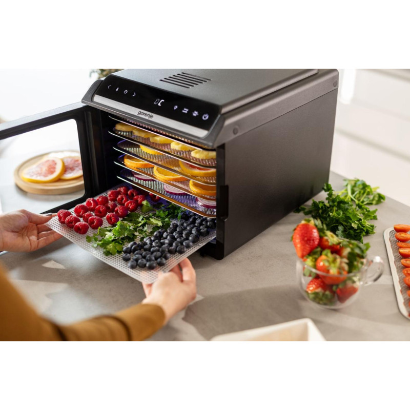 Сушка для фруктів та овочів Gorenje FDK600DB