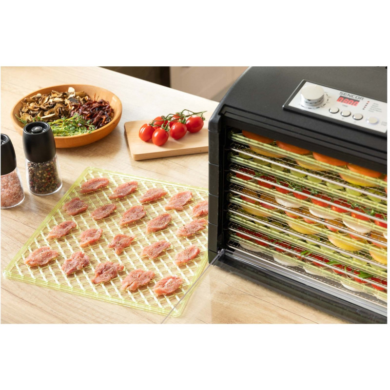 Сушка фруктів та овочів Sencor SFD 6601BK