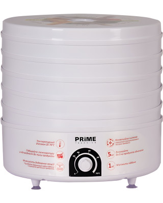 Сушка для фруктів та овочів PRIME Technics PFD 502 W